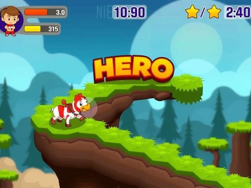 Ginger Zoom Hero Gameplay Screenshot